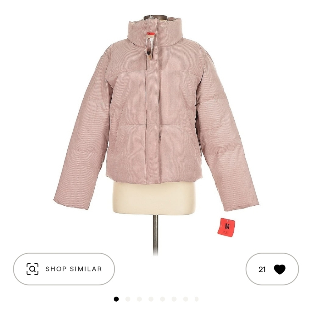 Levi's Pink Puffer Jacket